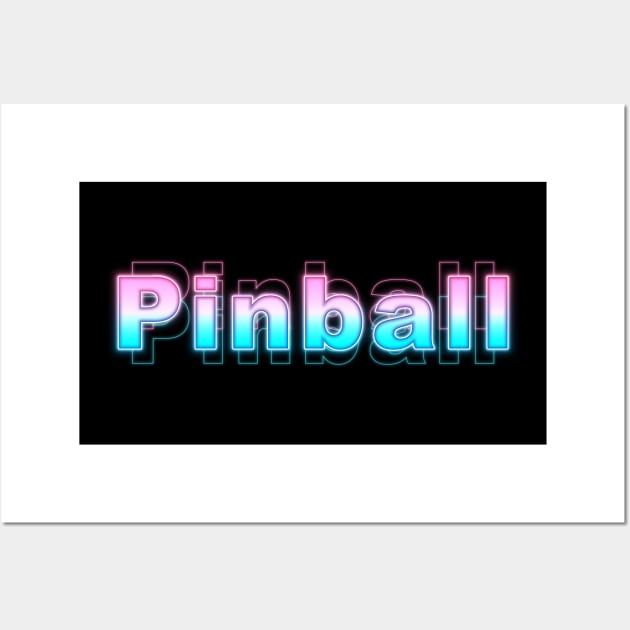 Pinball Wall Art by Sanzida Design